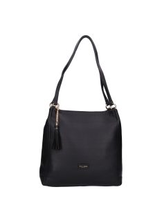 David Jones CM6704 fekete A/4 női válltáska