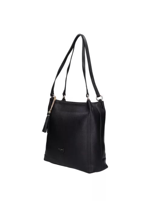 David Jones CM6704 fekete A/4 női válltáska