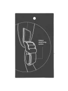 Enrico Benetti Santiago fekete virágos laptoptartós hátizsák 17" 46162 959 