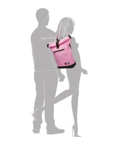 Enrico Benetti Amsterdam pink rollup laptoptartós hátizsák 14" 54684 009