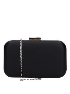 Divatos 9144 fekete csatos táska