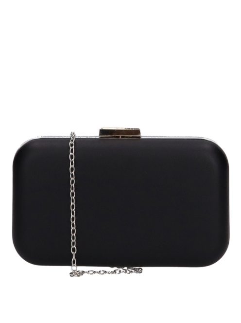 Divatos 9144 fekete csatos táska