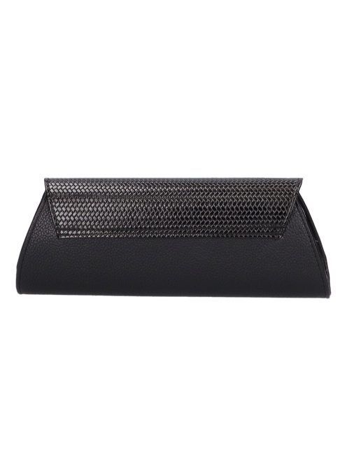 Karen D 455 fekete lakk fonott táska