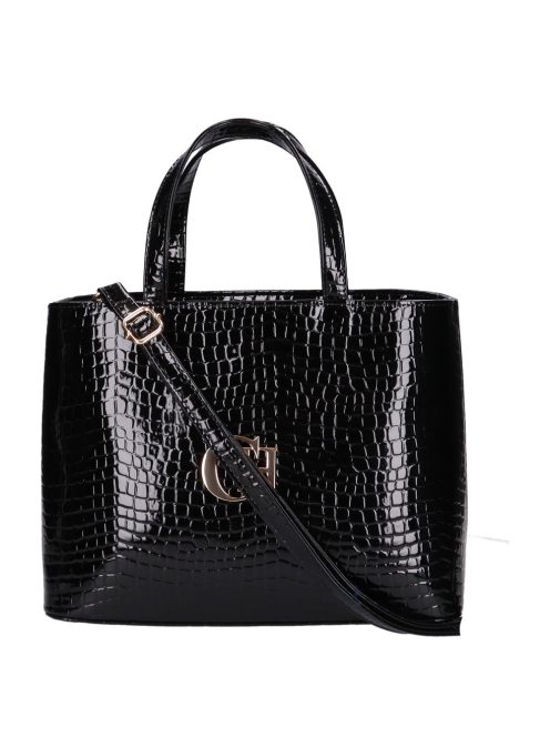 Chiara M 876 fekete lakk kroko táska