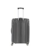 Travelite Elvaa L fekete 4 kerekű nagy méretű prémium bőrönd