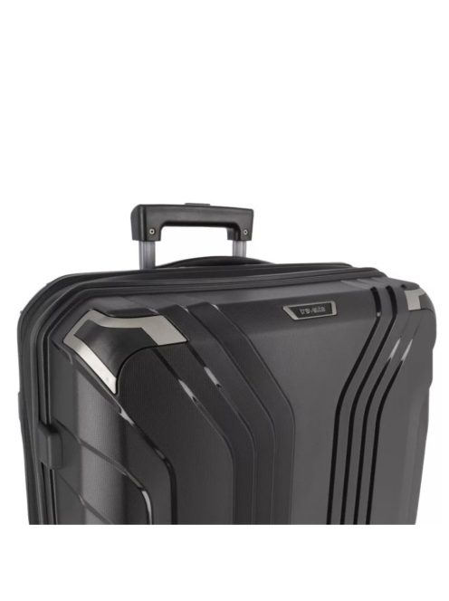 Travelite Elvaa S fekete kabin méretű prémium bőrönd