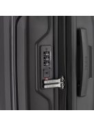 Travelite Elvaa S fekete kabin méretű prémium bőrönd