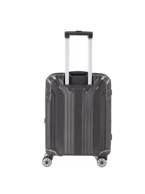 Travelite Elvaa S fekete kabin méretű prémium bőrönd