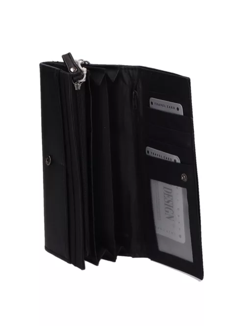 NDesign 1102-338 fekete pénztárca