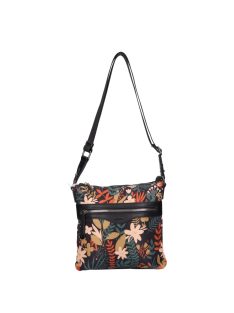 David Jones 7005-2 fekete virágos táska