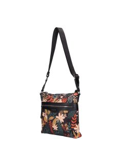 David Jones 7005-2 fekete virágos táska