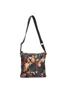 David Jones 7005-2 fekete virágos táska
