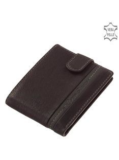 Corvo Bianco CVL1002/T-fekete bőr férfi pénztárca