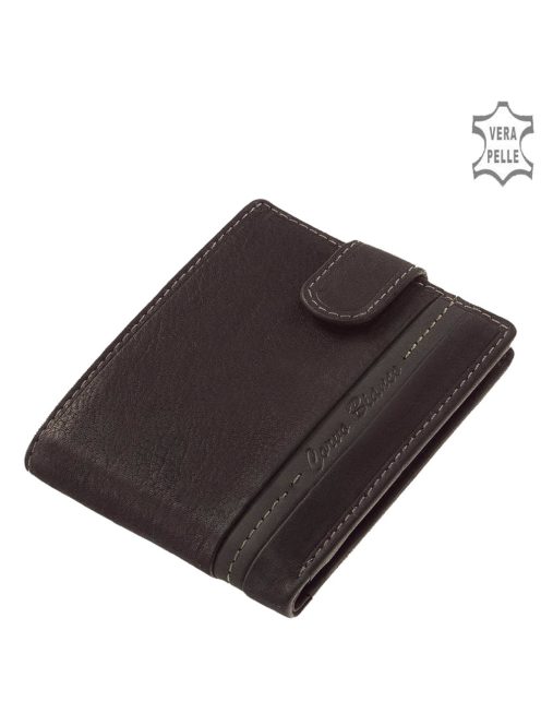 Corvo Bianco CVL1002/T-fekete bőr férfi pénztárca