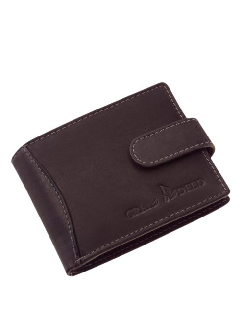 Green Deed ADL01/T fekete RFID védelemmel bőr férfi pénztárca