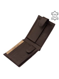 Green Deed SGR102/T-barna bőr férfi pénztárca