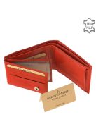 Green Deed CVT102 piros bőr női pénztárca