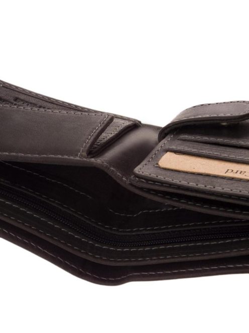 Green Deed ADL102/T fekete bőr férfi pénztárca