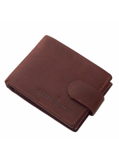 Green Deed ADL102/T-S. barna bőr férfi pénztárca