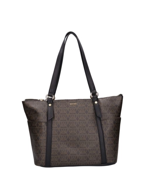 Matties Bags 20376 20 fekete rostbőr női válltáska