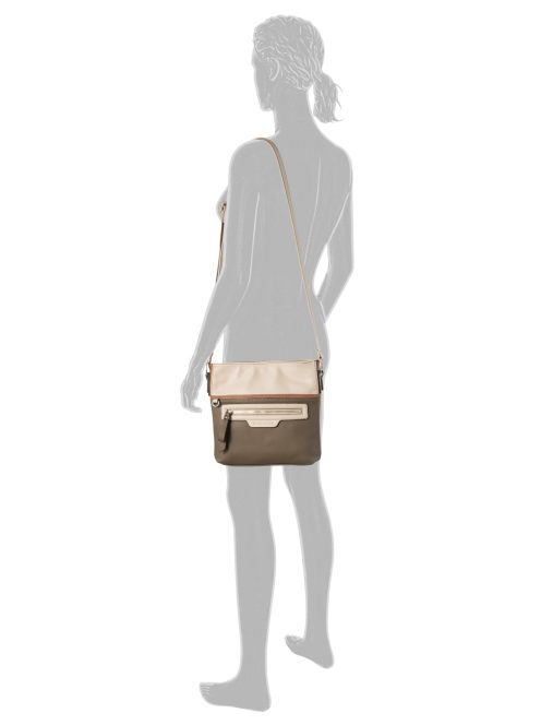 Tom Tailor Jule barna-bézs női oldaltáska