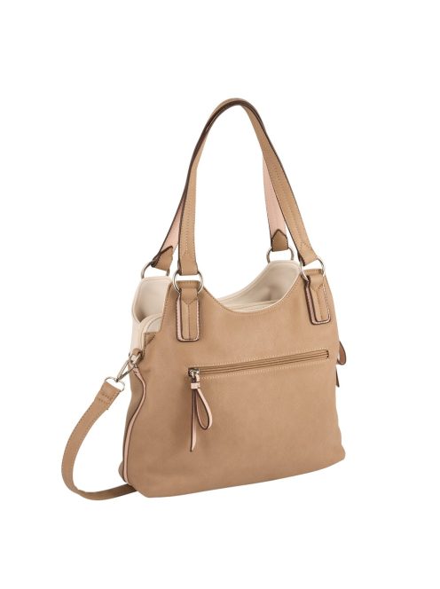 Tom Tailor Jule drapp-bézs női válltáska