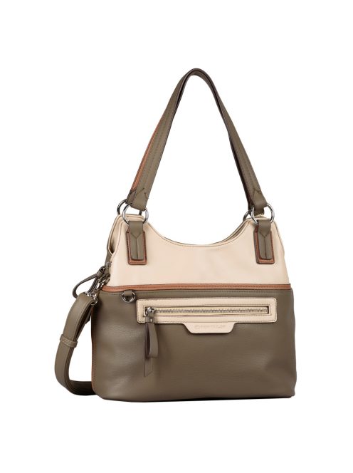 Tom Tailor Jule barna-bézs női válltáska