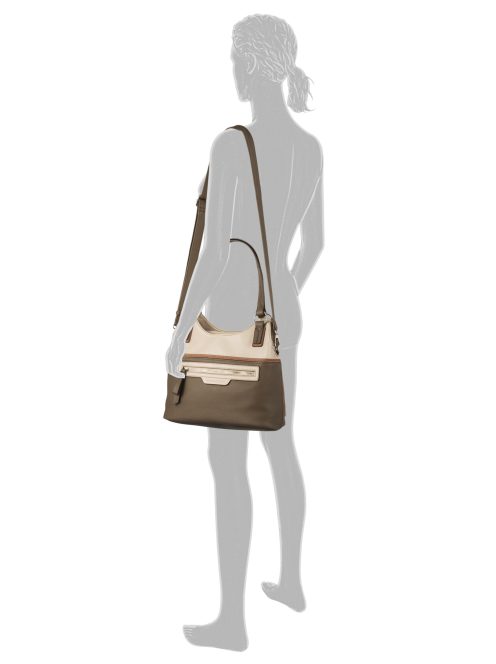 Tom Tailor Jule barna-bézs női válltáska