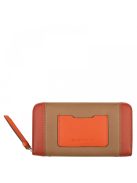 Tom Tailor Bonnie barna-piros női pénztárca