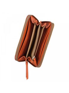 Tom Tailor Bonnie barna-piros női pénztárca