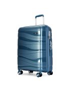 Bontour Flow L jégkék nagy bőrönd