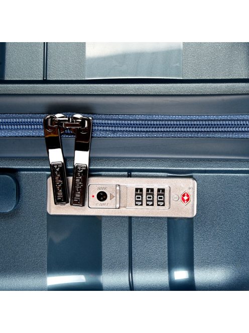 Bontour Flow L jégkék nagy bőrönd