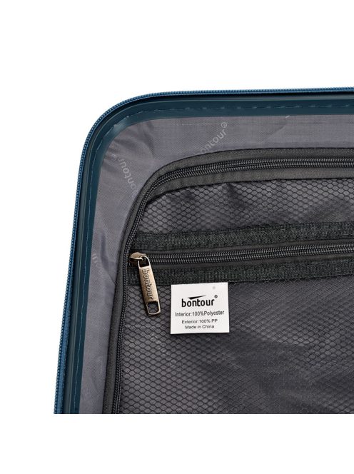 Bontour Flow L jégkék nagy bőrönd