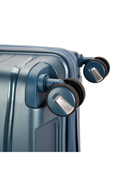 Bontour Flow L jégkék nagy bőrönd