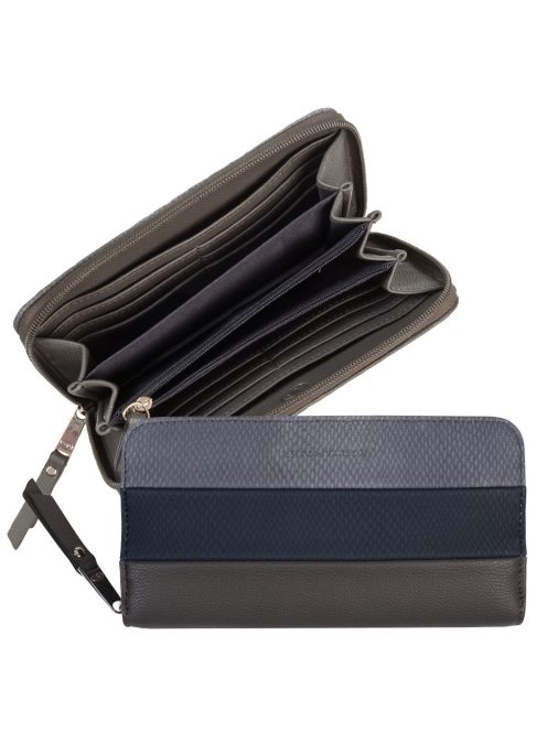 Tom Tailor Ellen Snake kék női pénztárca