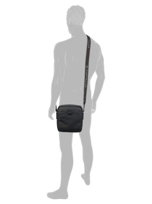 Tom Tailor Finn fekete férfi válltáska