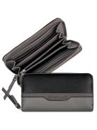 Tom Tailor Jule szürke-fekete női közepes pénztárca