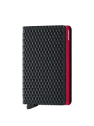 Secrid Slimwallet cubic black red automata kártyatartó 