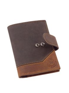   Lorenzo Menotti AFL2038/T barna férfi kártyatartó és pénztárca