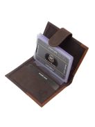 Lorenzo Menotti AFL2038/T barna férfi kártyatartó és pénztárca