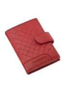 La Scala DGN2038T piros női kártyatartó