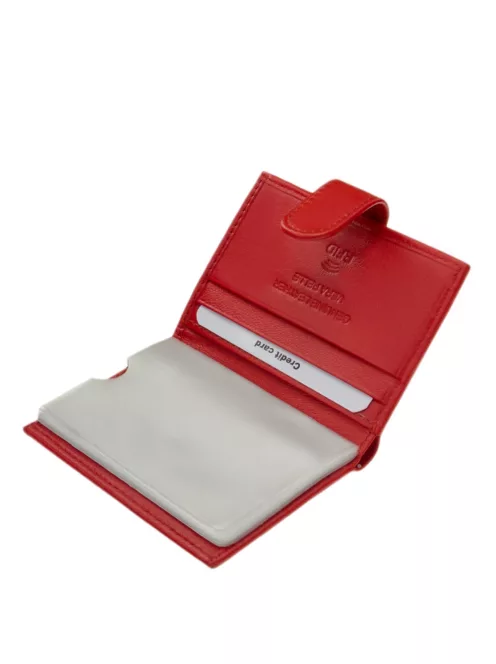 La Scala DGN2038T piros női kártyatartó