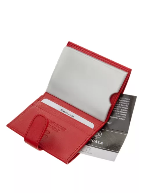 La Scala DGN2038T piros női kártyatartó