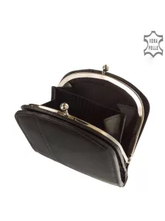 La Scala DN81 fekete női pénztárca