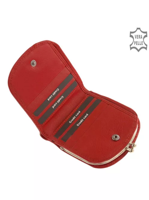 La Scala DN81 piros női pénztárca