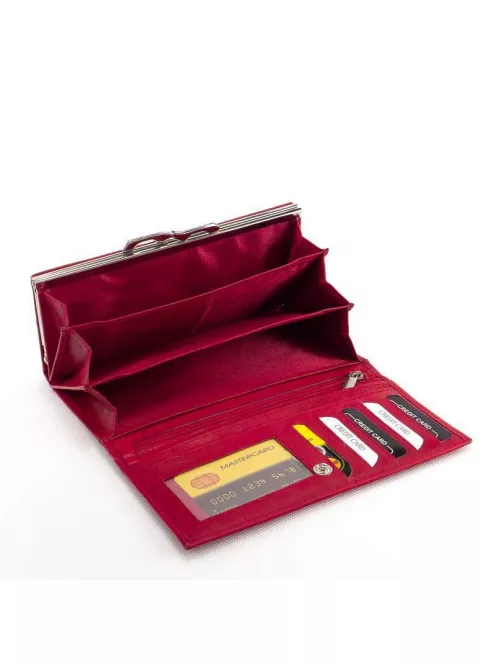 La Scala DG-30 piros női pénztárca