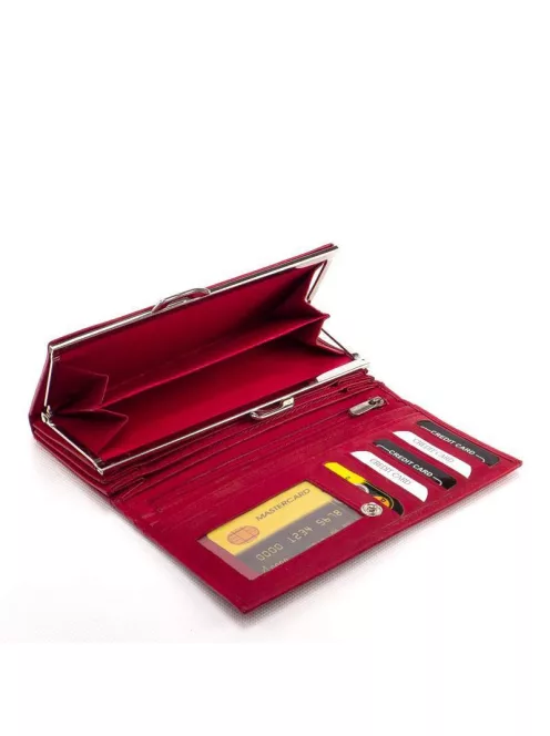 La Scala DG-30 piros női pénztárca