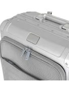 Travelite Next S+ ezüst laptoptartós kabin méretű prémium alumínium bőrönd 