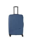 Travelite Bali L kék nagy méretű bőrönd 