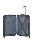 Travelite Bali L fekete nagy méretű bőrönd 